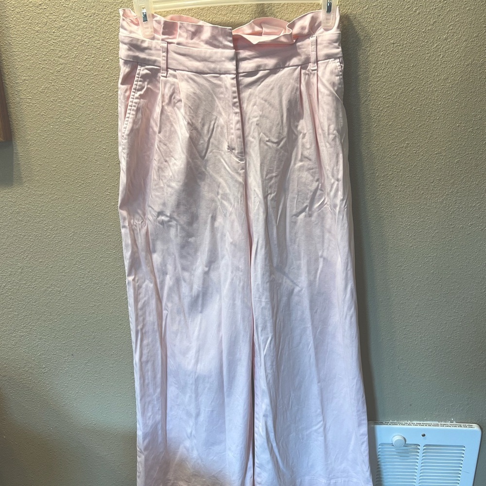 Express Pink Wide Leg Pants